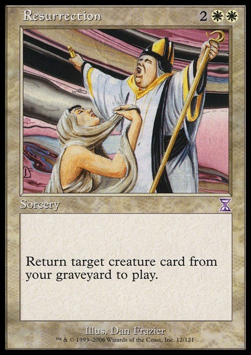 Resurrection ~ Time Spiral [ EX ] [ Magic MTG ]