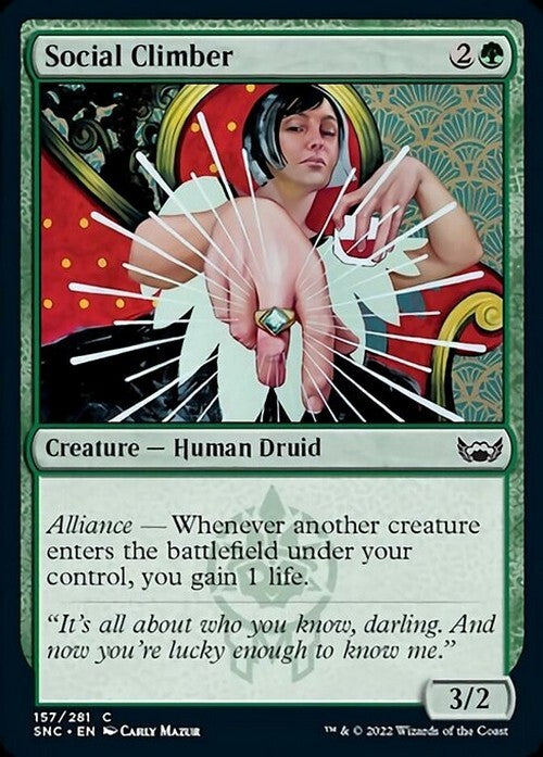 Social Climber ~ Streets of New Capenna [ NM ] [ Magic MTG ]