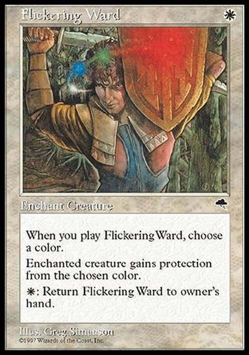 Flickering Ward ~ Tempest [ EX ] [ Magic MTG ]