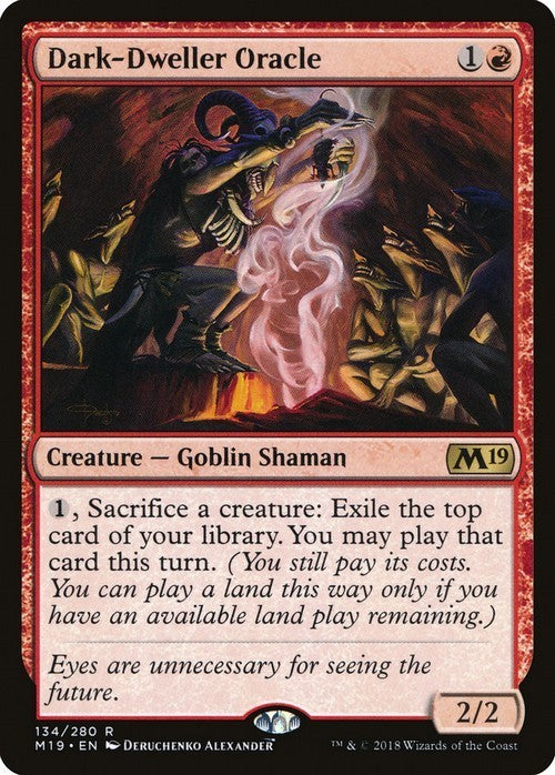 Dark-Dweller Oracle ~ Core 2019 [ NM ] [ Magic MTG ]
