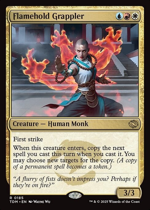 Flamehold Grappler ~ Tarkir: Dragonstorm [ NM ] [ Magic MTG ]