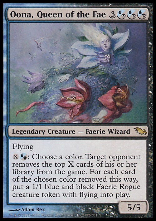 Oona, Queen of the Fae ~ Shadowmoor [ EX ] [ Magic MTG ]