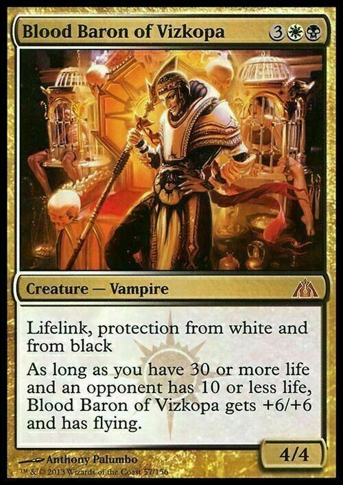 Blood Baron of Vizkopa ~ Dragon's Maze [ EX+ ] [ Magic MTG ]