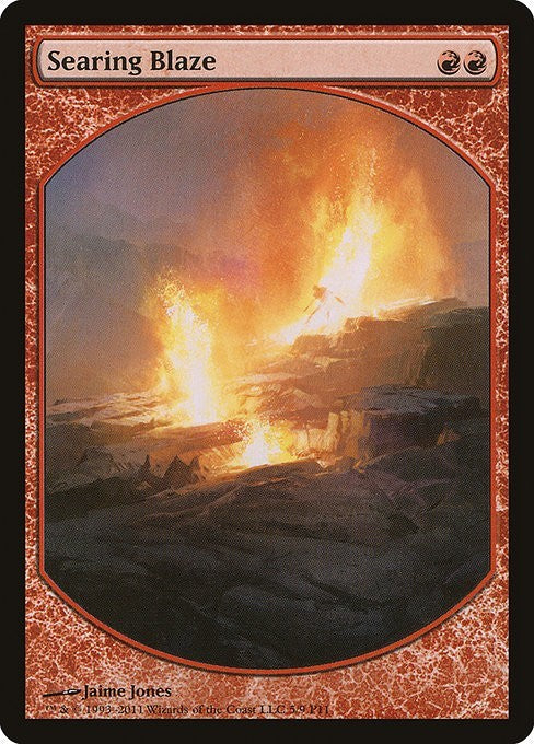 Searing Blaze ~ Player Rewards Promos [ EX ]  [ Magic MTG ]