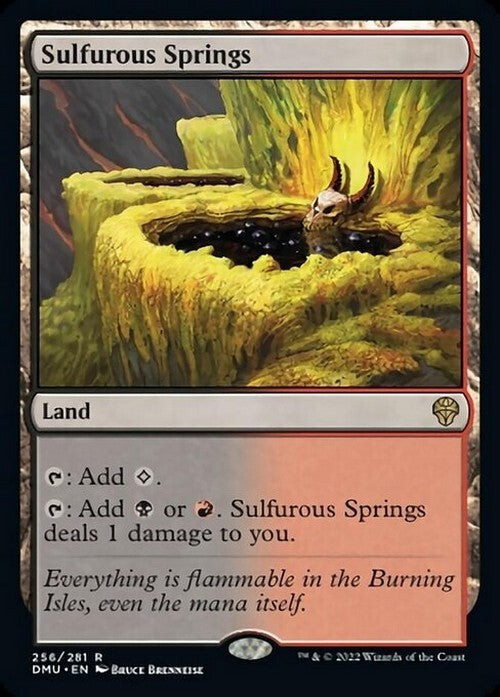 Sulfurous Springs ~ Dominaria United [ NM ] [ Magic MTG ]
