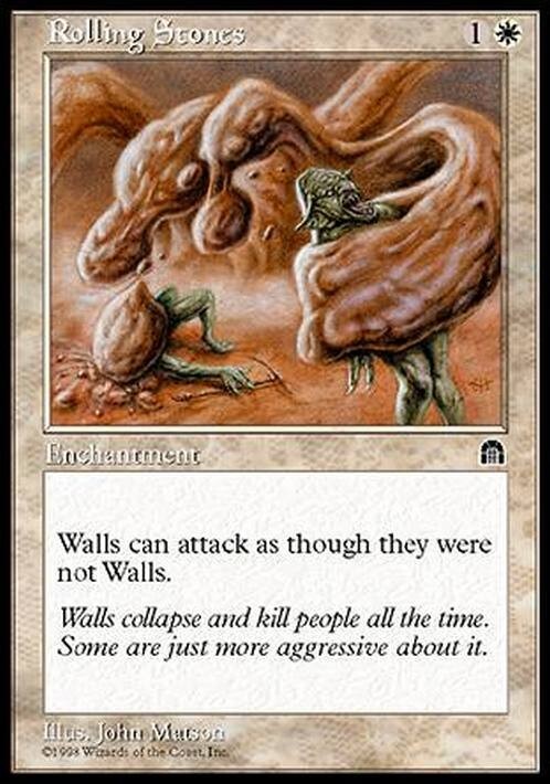 Rolling Stones ~ Stronghold [ EX ] [ Magic MTG ]