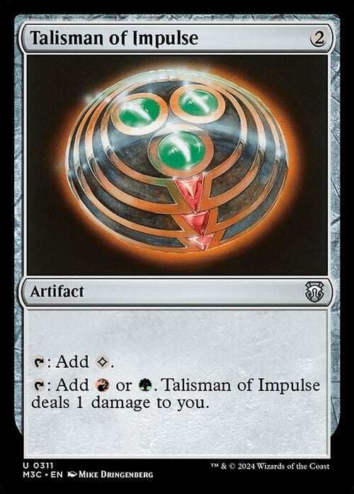 Talisman of Impulse ~ Commander: Modern Horizons 3 [ NM ] [ Magic MTG ]