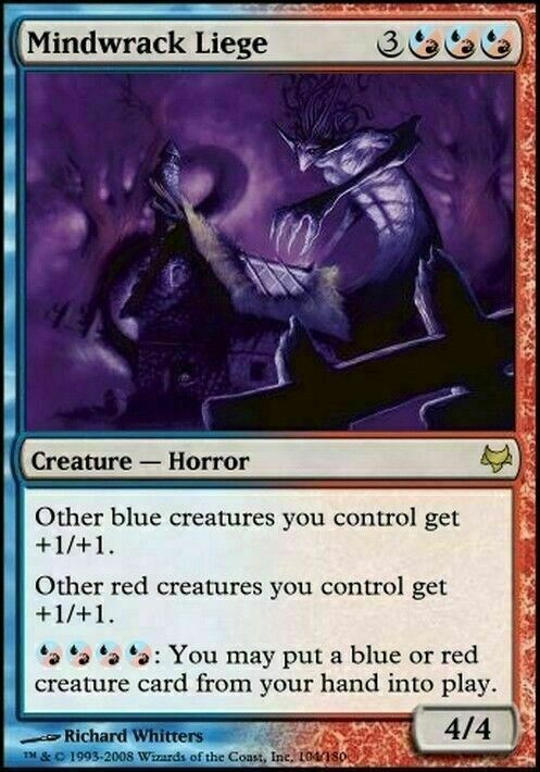 Mindwrack Liege ~ Eventide [ EX+ ] [ Magic MTG ]