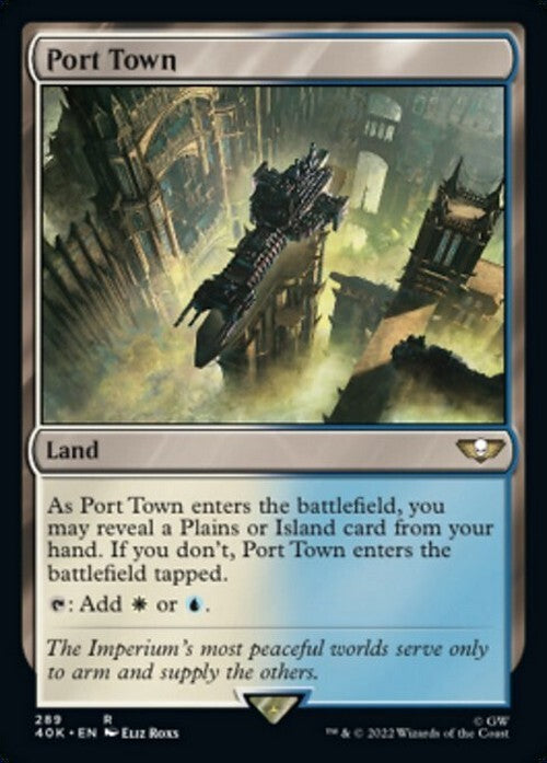 Port Town ~ Commander: Warhammer 40,000 [ NM ] [ Magic MTG ]