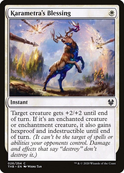 Karametra's Blessing ~ Theros Beyond Death [ NM ] [ Magic MTG ]