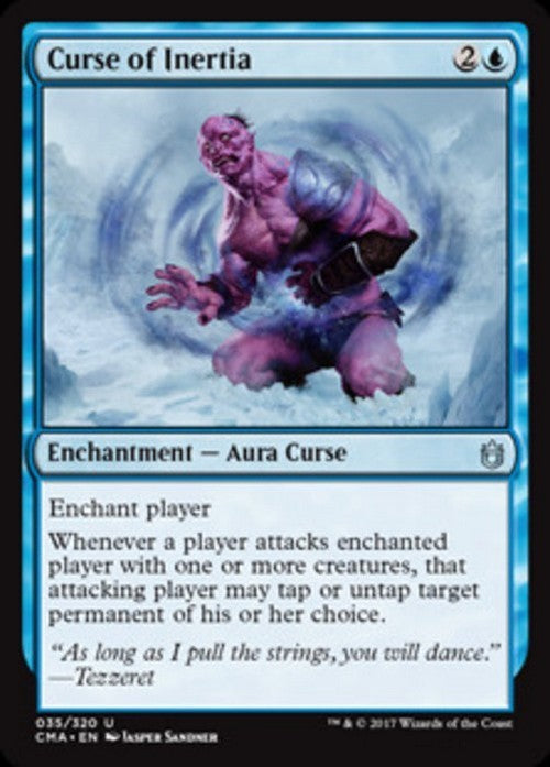 Curse of Inertia ~ Commander Anthology 1 [ EX ] [ Magic MTG ]