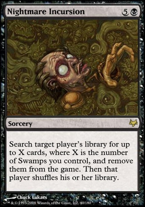 Nightmare Incursion ~ Eventide [ EX ] [ Magic MTG ]