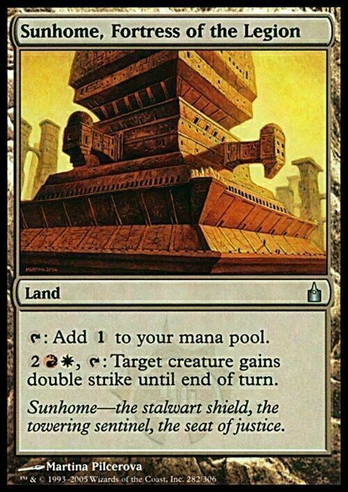 Sunhome, Fortress of the Legion ~ Ravnica: City of Guilds [ EX ] [ MTG ]
