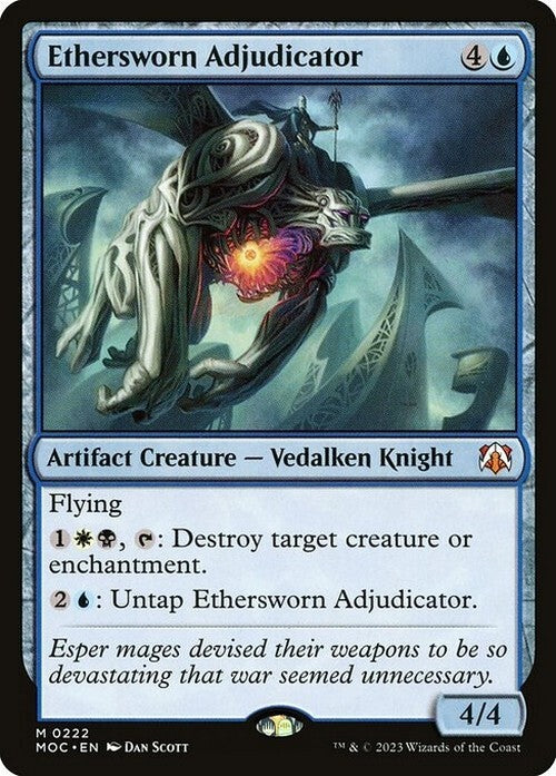 Ethersworn Adjudicator ~ Commander: March of the Machine [ NM ] [ Magic MTG ]
