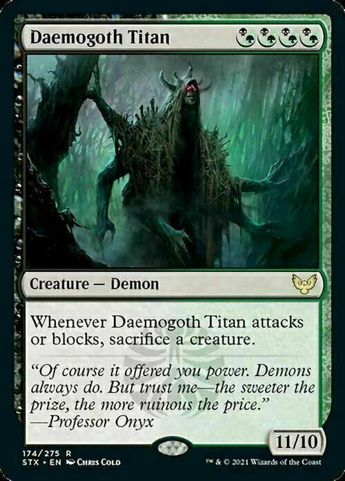 Daemogoth Titan ~ Strixhaven [ NM ] [ Magic MTG ]