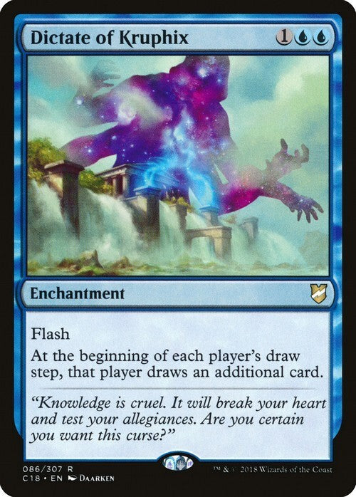 Dictate of Kruphix ~ Commander 2018 [ EX ] [ Magic MTG ]