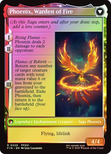 FOIL Joshua, Phoenix's Dominant ~ Final Fantasy [ NM ] [ Magic MTG ]