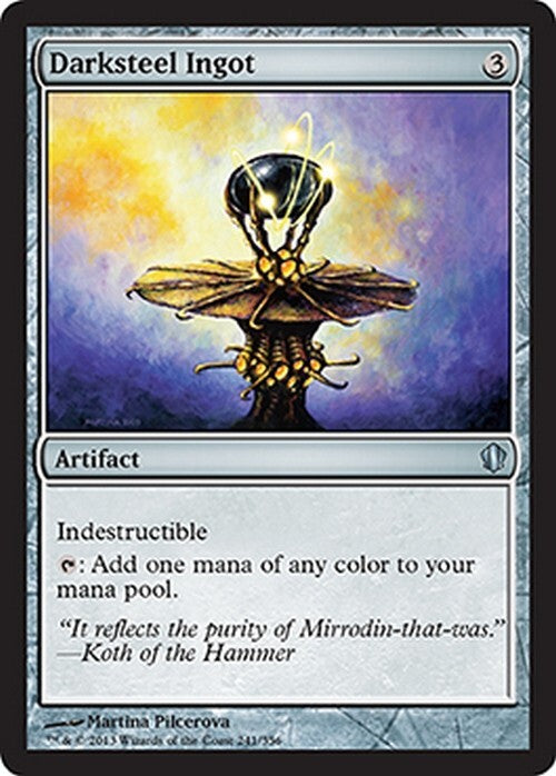 Darksteel Ingot ~ Commander 2013 [ EX ] [ Magic MTG ]