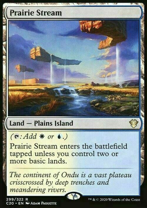Prairie Stream ~ Commander: Ikoria [ NM ] [ Magic MTG ]