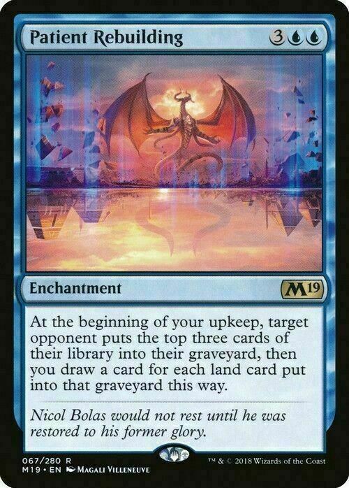 Patient Rebuilding ~ Core 2019 [ EX ] [ Magic MTG ]