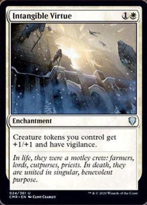 Intangible Virtue ~ Commander Legends 1 [ NM ] [ Magic MTG ]