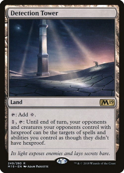 Detection Tower ~ Core 2019 [ NM ] [ Magic MTG ]