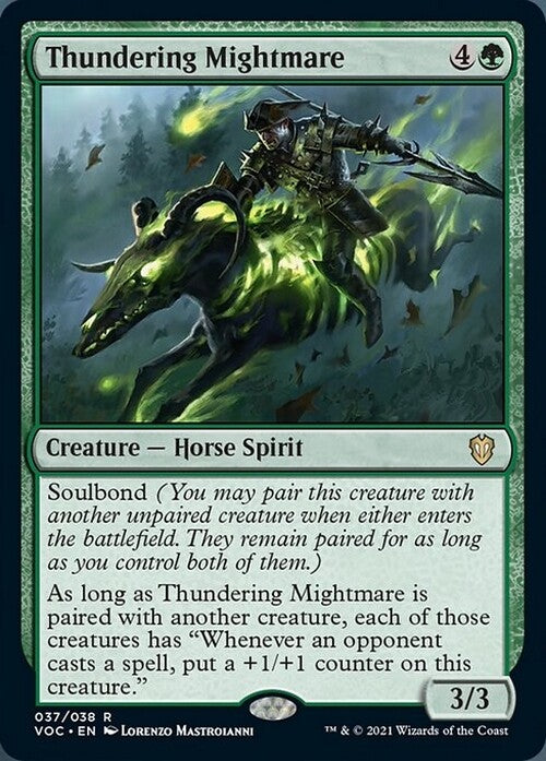 Thundering Mightmare ~ Commander: Crimson Vow [ NM ] [ MTG ]