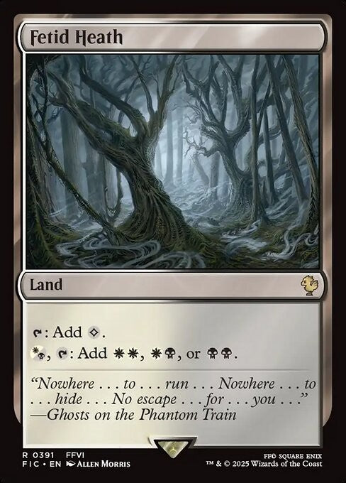 Fetid Heath ~ Commander: Final Fantasy [ NM ] [ Magic MTG ]