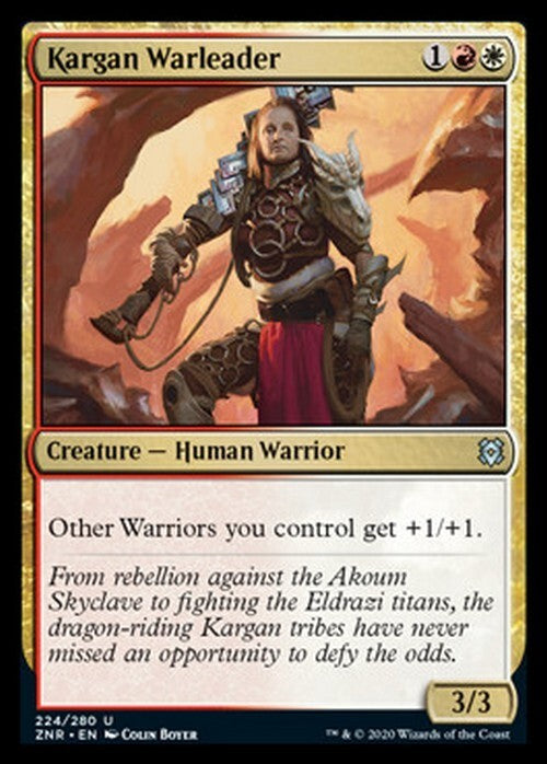 Kargan Warleader ~ Zendikar Rising [ NM ] [ Magic MTG ]