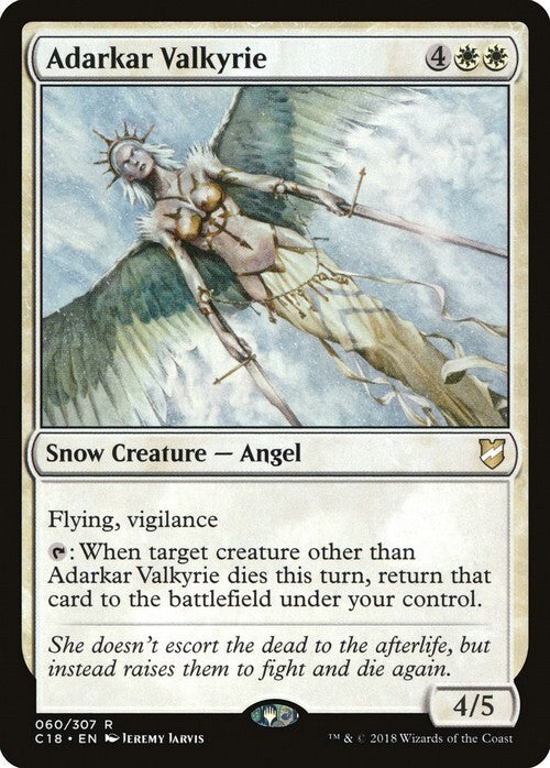 Adarkar Valkyrie ~ Commander 2018 [ EX ] [ Magic MTG ]