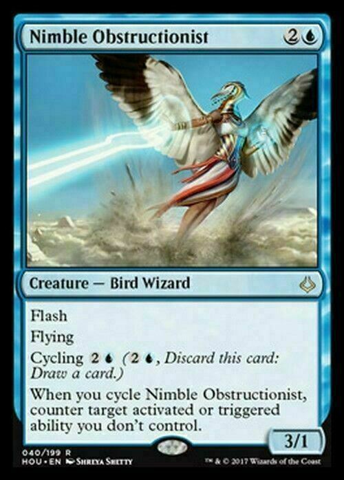 Nimble Obstructionist ~ Hour of Devastation [ EX ] [ Magic MTG ]