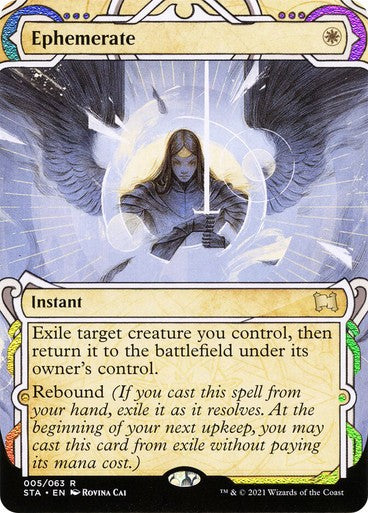 FOIL ETCHED Ephemerate~ Mystical Archive [ NM ] [ Magic MTG ]