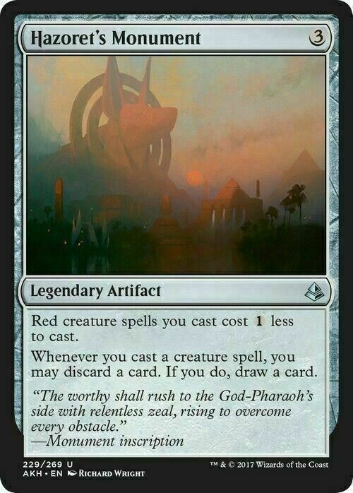 Hazoret's Monument ~ Amonkhet [ EX ] [ Magic MTG ]