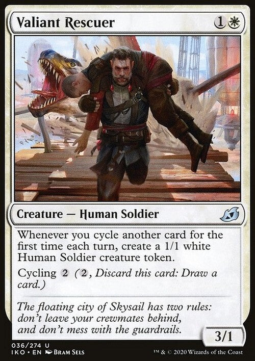 Valiant Rescuer ~ Ikoria [ NM ] [ Magic MTG ]