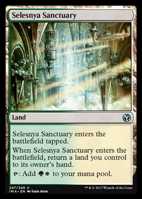 Selesnya Sanctuary ~ Iconic Masters [ EX ] [ Magic MTG ]