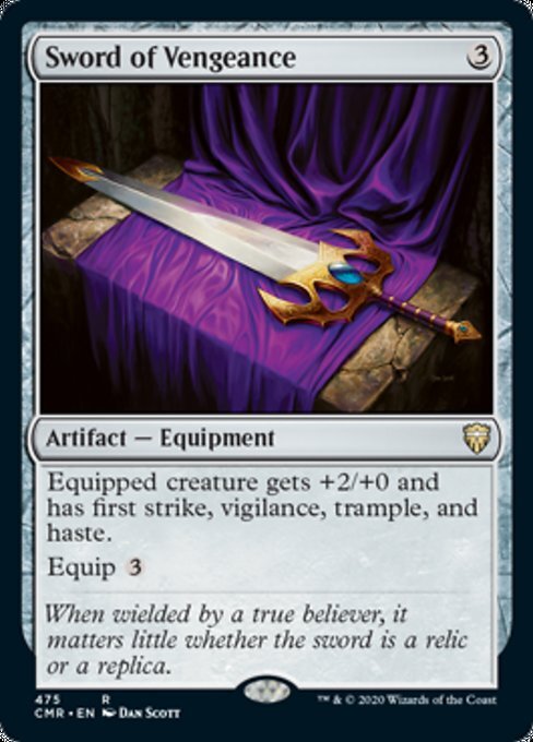Sword of Vengeance ~ Commander Legends 1 [ NM ] [ Magic MTG ]