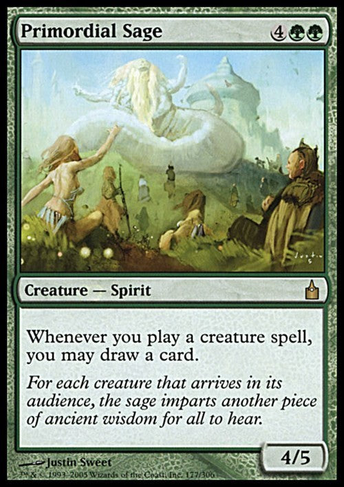 Primordial Sage ~ Ravnica: City of Guilds [ EX ] [ Magic MTG ]