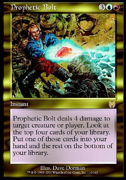 Prophetic Bolt ~ Apocalypse [ EX ] [ Magic MTG ]