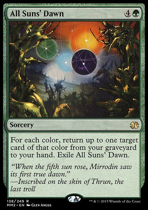 All Suns' Dawn ~ Modern Masters 2015 [ EX ] [ Magic MTG ]