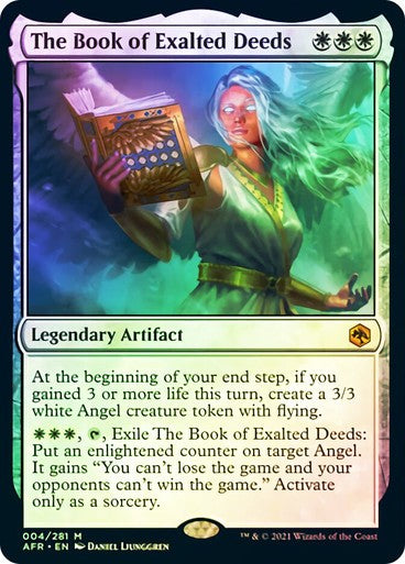 FOIL The Book of Exalted Deeds ~ Adventures in the Forgotten Realms [ NM ]
