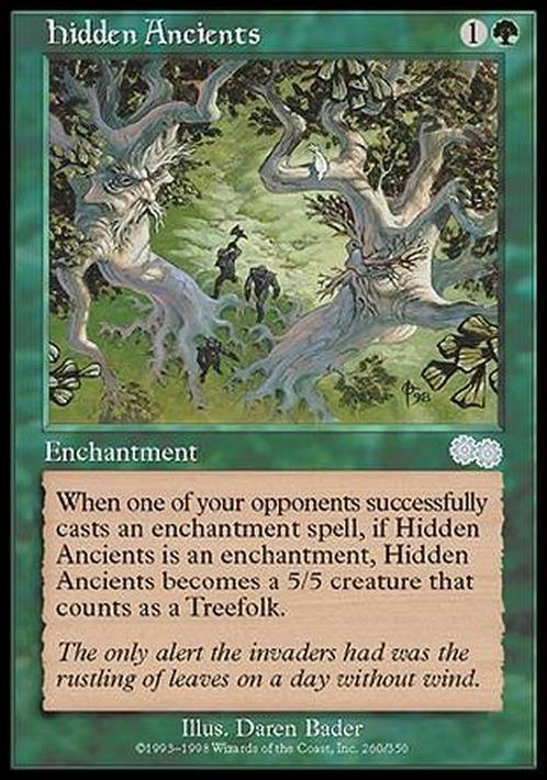 Hidden Ancients ~ Urza's Saga [ EX ] [ Magic MTG ]