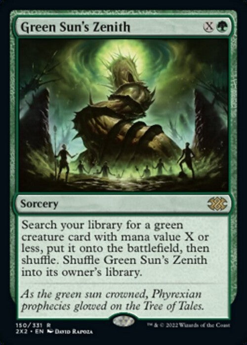 Green Sun's Zenith ~ Double Masters 2022 [ NM ] [ Magic MTG ]