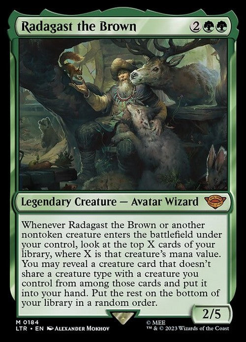 Radagast the Brown ~ The Lord of the Rings [ NM ] [ Magic MTG ]