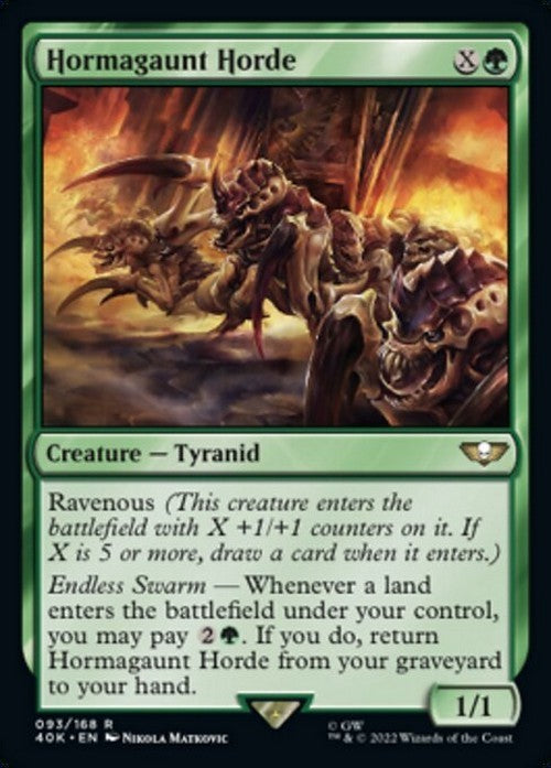 Hormagaunt Horde ~ Commander: Warhammer 40,000 [ NM ] [ Magic MTG ]