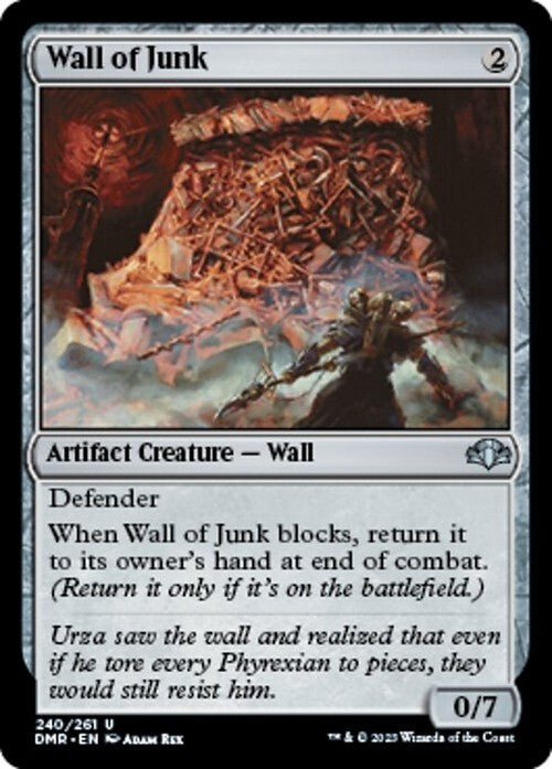 Wall of Junk ~ Dominaria Remastered [ NM ] [ Magic MTG ]