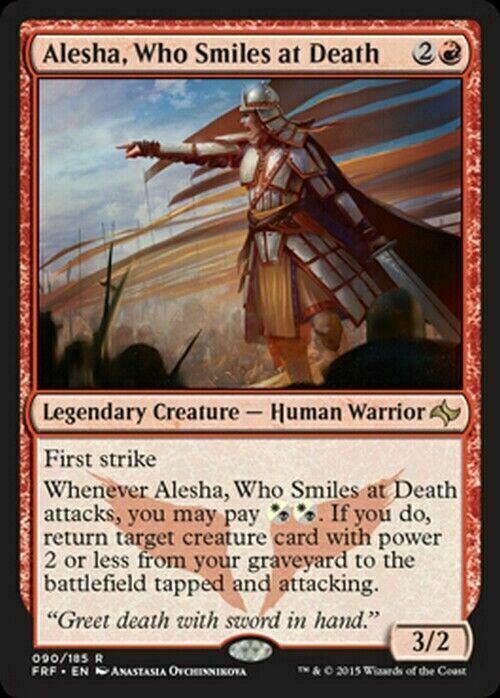 Alesha, Who Smiles at Death ~ Fate Reforged [ EX ] [ Magic MTG ]