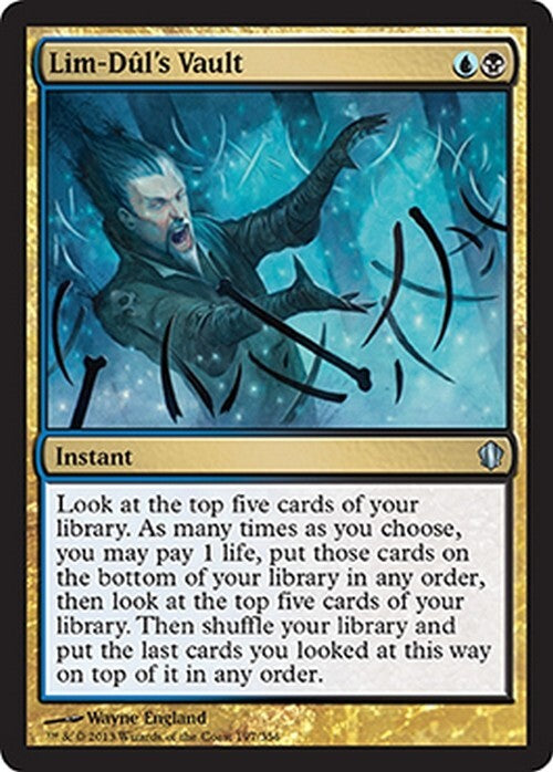Lim-Dul's Vault ~ Commander 2013 [ NM ] [ Magic MTG ]