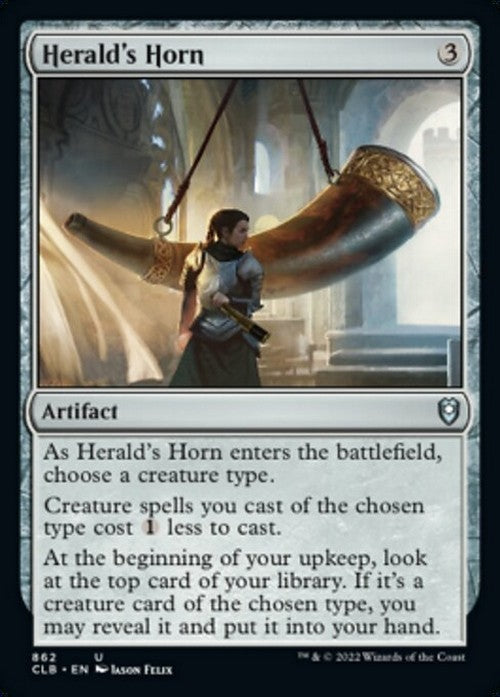 Herald's Horn ~ Commander Legends 2 [ NM ] [ Magic MTG ]