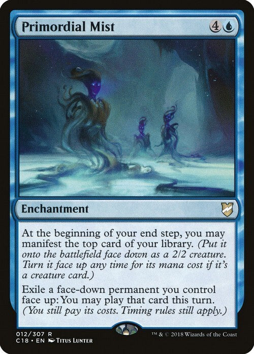 Primordial Mist ~ Commander 2018 [ EX ] [ Magic MTG ]