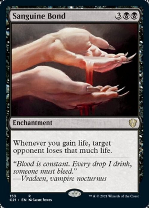 Sanguine Bond ~ Commander: Strixhaven [ NM ] [ Magic MTG ]